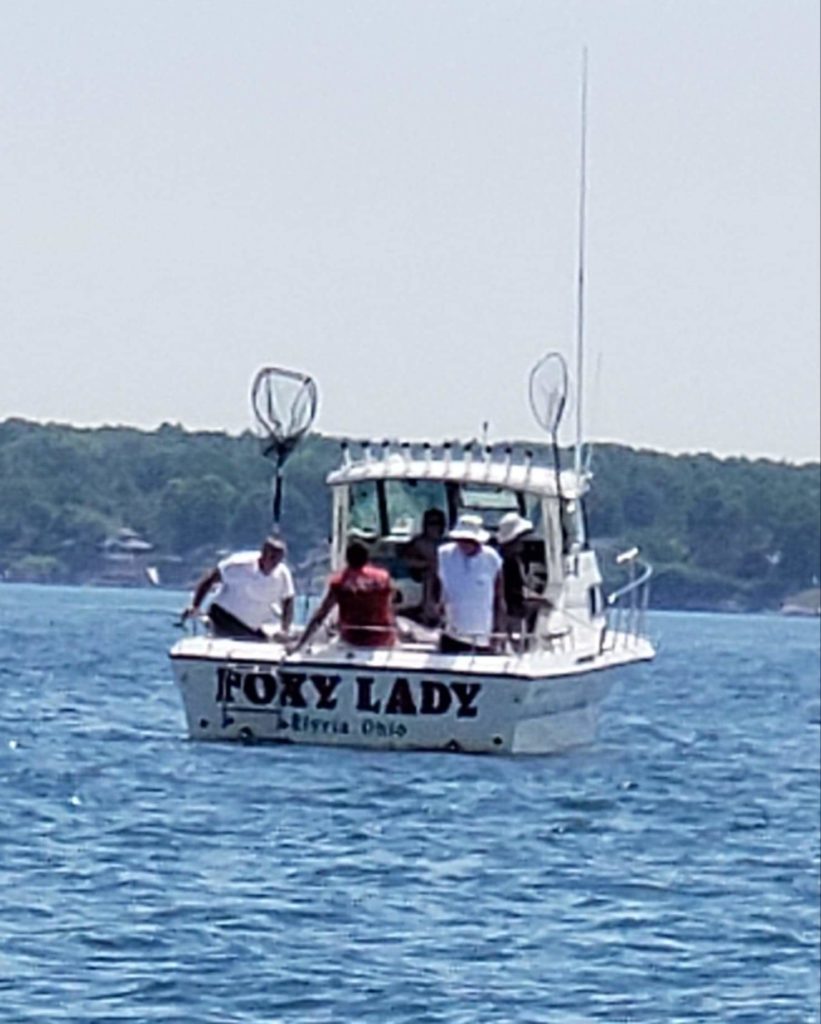 Lake Erie Charter Boats Lake Erie Foxy Lady Fishing ChartersLake Erie